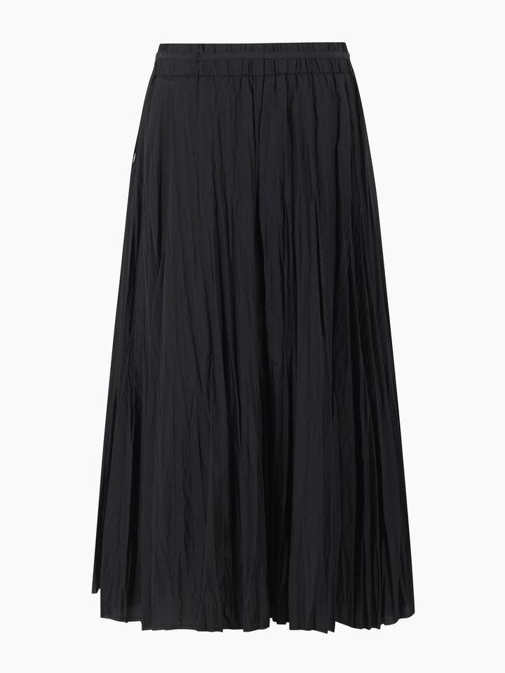 Black semi sheer maxi skirt - sisley k longuette skirts - Black | Sisley K image number 2